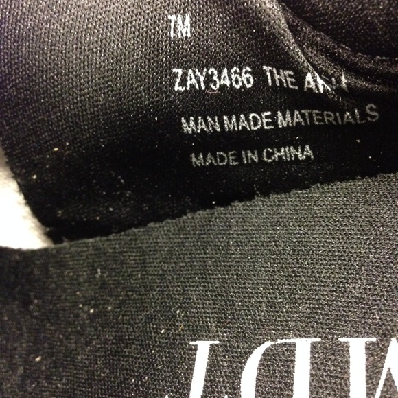 NWT MDT Black and White The Arch Sneakers - Picture 6 of 7